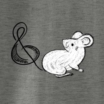 Myš husľový kľúč