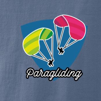 Paragliding dva padáky