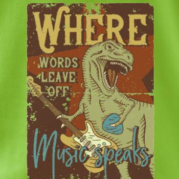 Where words leave off