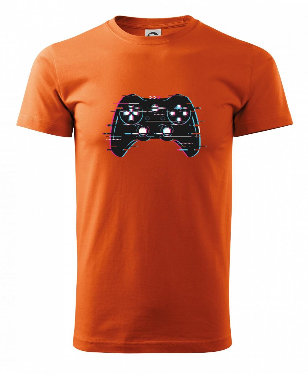 Tričká pre ajťákov - Gamer - gamepad barevný - Klasické pánske tričko vyššej gramáže