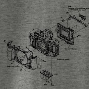Nákres Digitálny fotoaparát Nákres Digitálny fotoaparát
