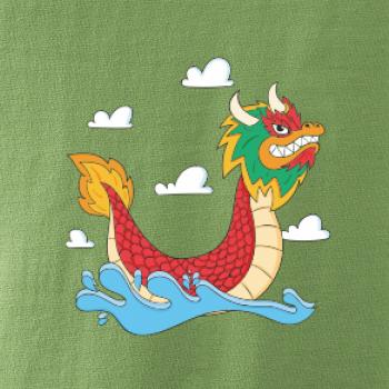 Dračia loď kreslená