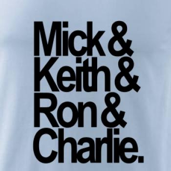 Mick Keith Ron Charlie
