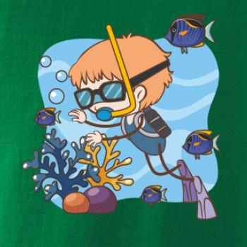 Potápač chlapec Potápač chlapec