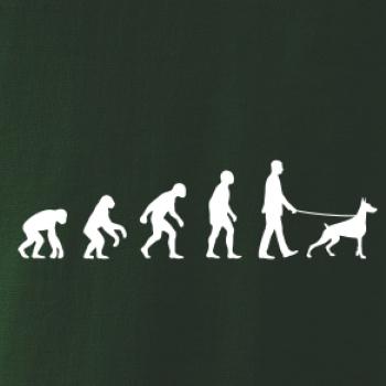 Evolúcia pes doberman (muž-žena)