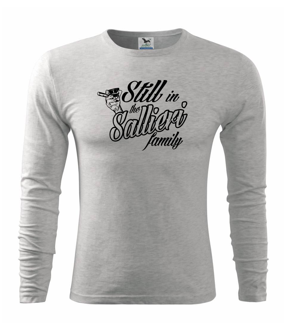 Tričká pre ajťákov - Still In The Sallieri Family - Tričko s dlhým rukávom FIT-T long sleeve