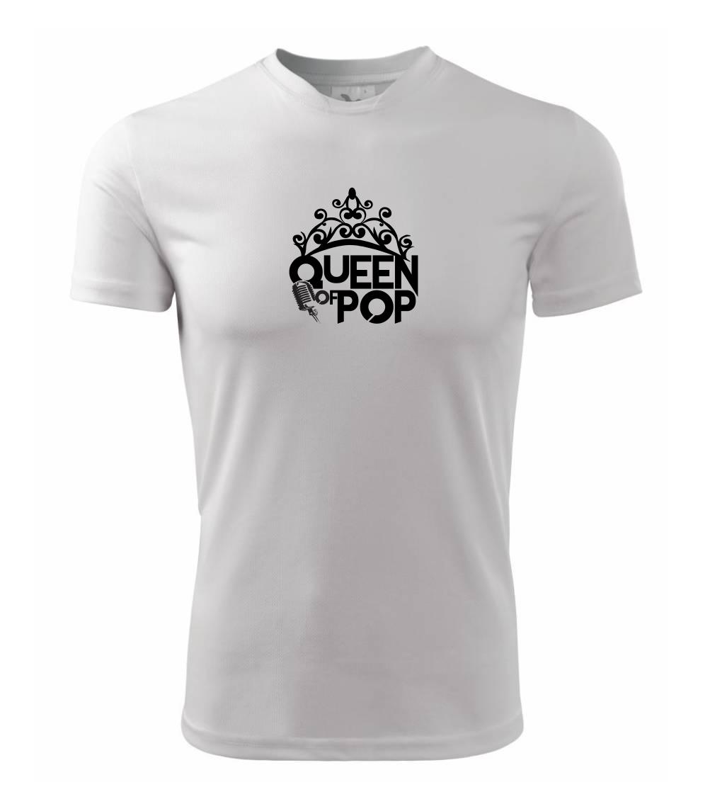 Hudobné tričká - Queen of Pop - Detské tričko športové