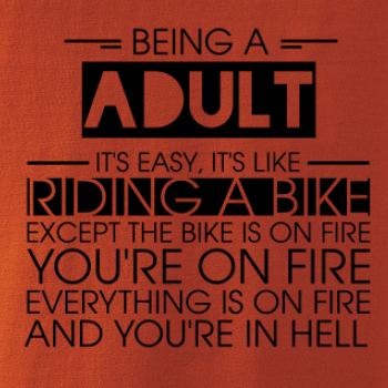 Being a adult - bike