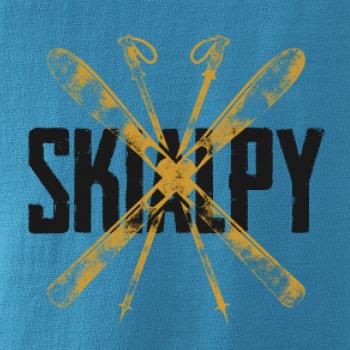 Skialpy nápis lyže Skialpy nápis lyže