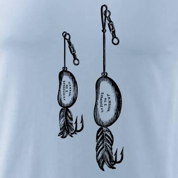 Kreslené dve návnady