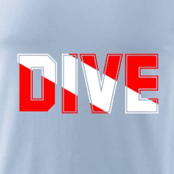 Dive nápis vlajka Dive nápis vlajka