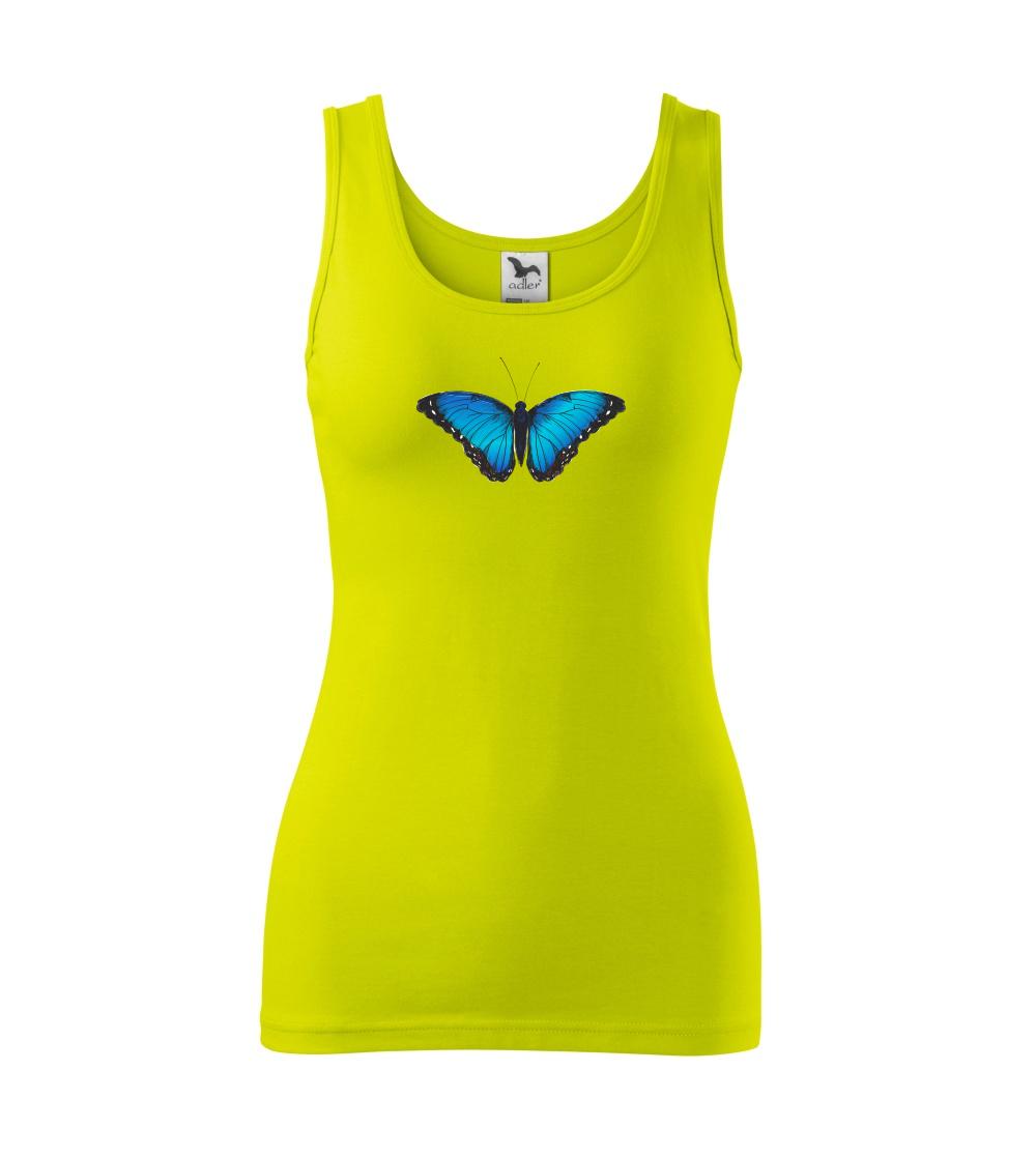 Motýľ Babôčka Morpho Peleides