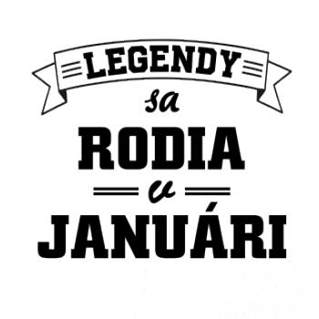 Legendy sa rodia v januári