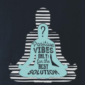 Joga - think positive sivá