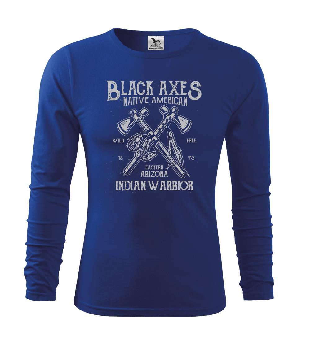 Grafické tričká - Black Axes - Tričko detské Long Sleeve