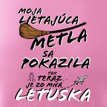 Moja lietajúca metla sa pokazila letuška