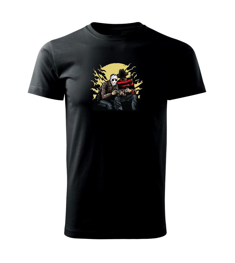 Tričká pre ajťákov - Dark Gamers - Tričko extra veľké  (5-8XL)