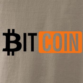 Bitcoin nápis Bitcoin nápis