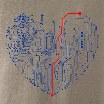 Tlačený spoj srdce