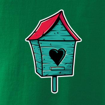 Farebná búdka pre vtáky