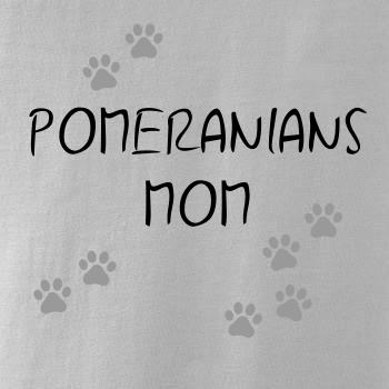 Pomerian mom (Nemecký trpasličí špic)  (Reflexné labky)