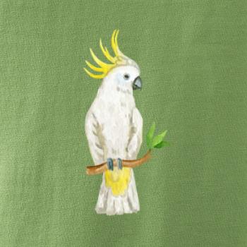 Papagáj Kakadu kreslený