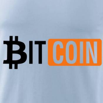 Bitcoin nápis Bitcoin nápis