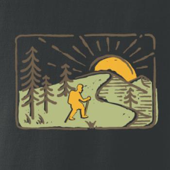 Nordic walking v prírode