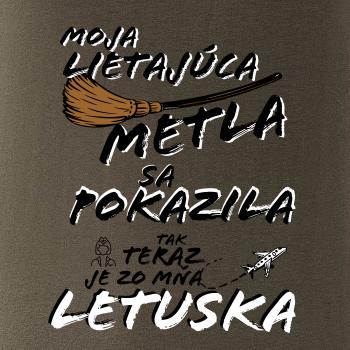 Moja lietajúca metla sa pokazila letuška