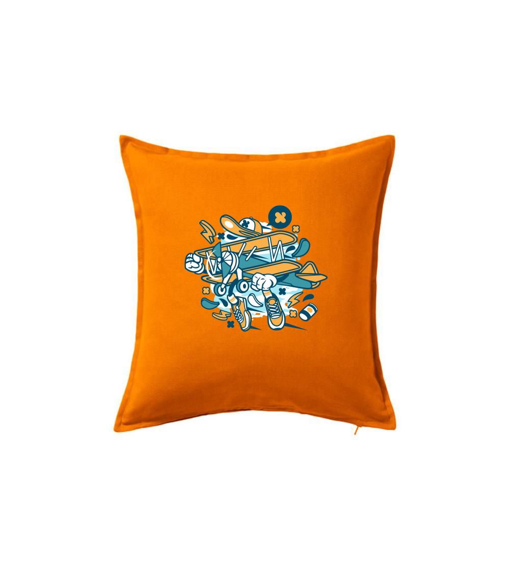 Trička pre cestovateľov - Eroplaňák - Vankúš 50x50