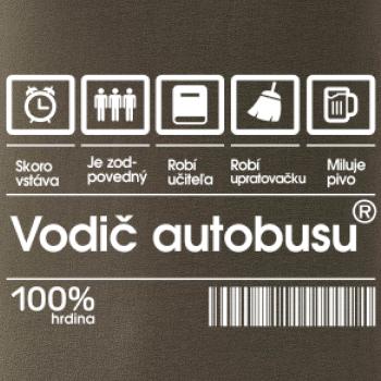 Čiarový kód - Vodič autobusu / Vodička autobusu Čiarový kód - Vodič autobusu / Vodička autobusu