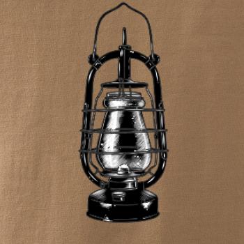 Stará petrolejová lampa