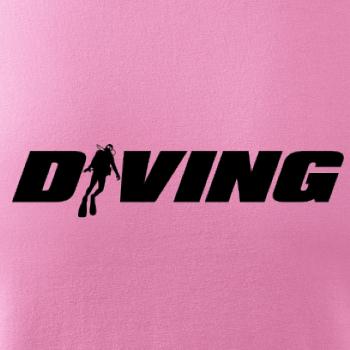 Diving nápis potápač