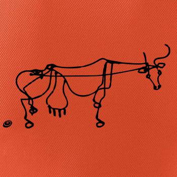 Krava kreslená Krava kreslená