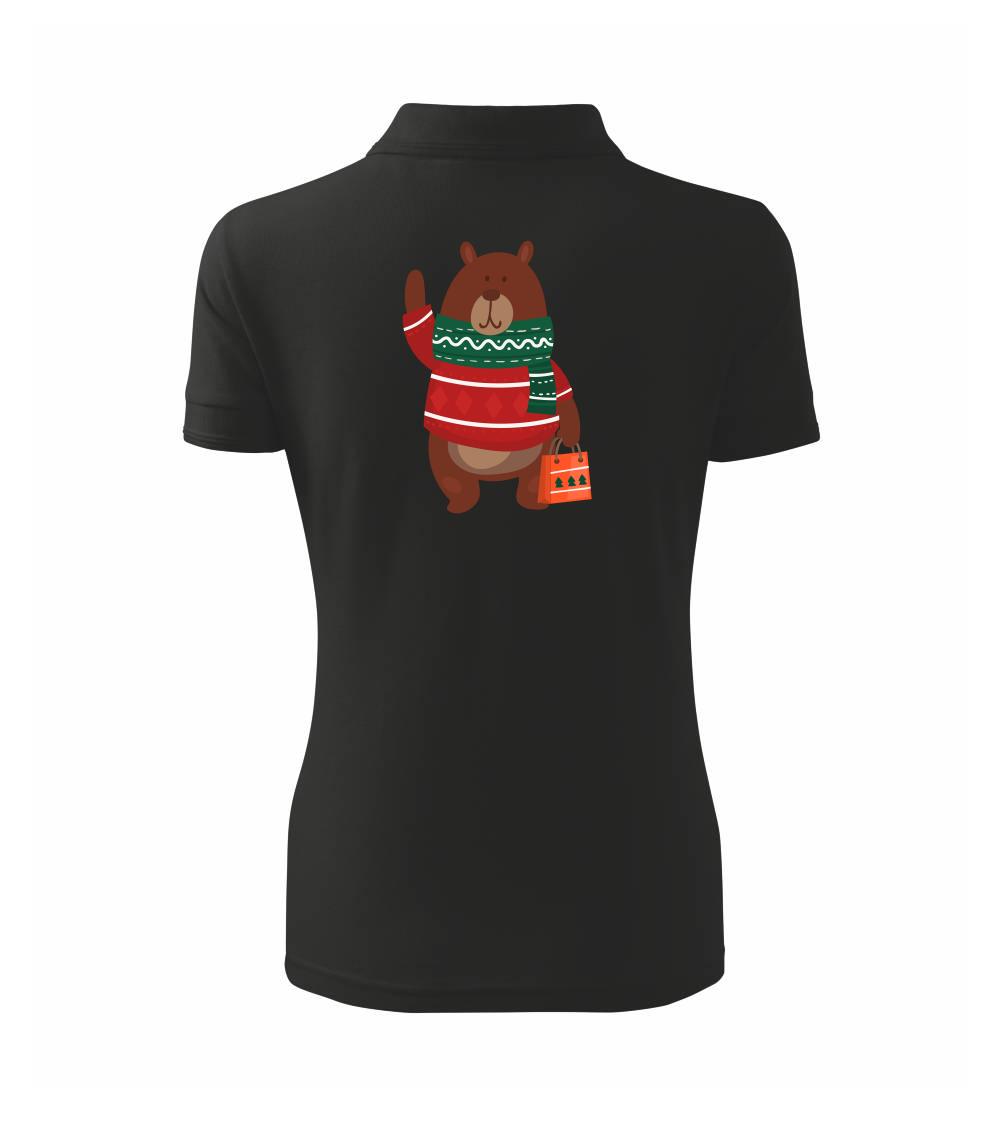 Medveď s darčekom Medveď s darčekom