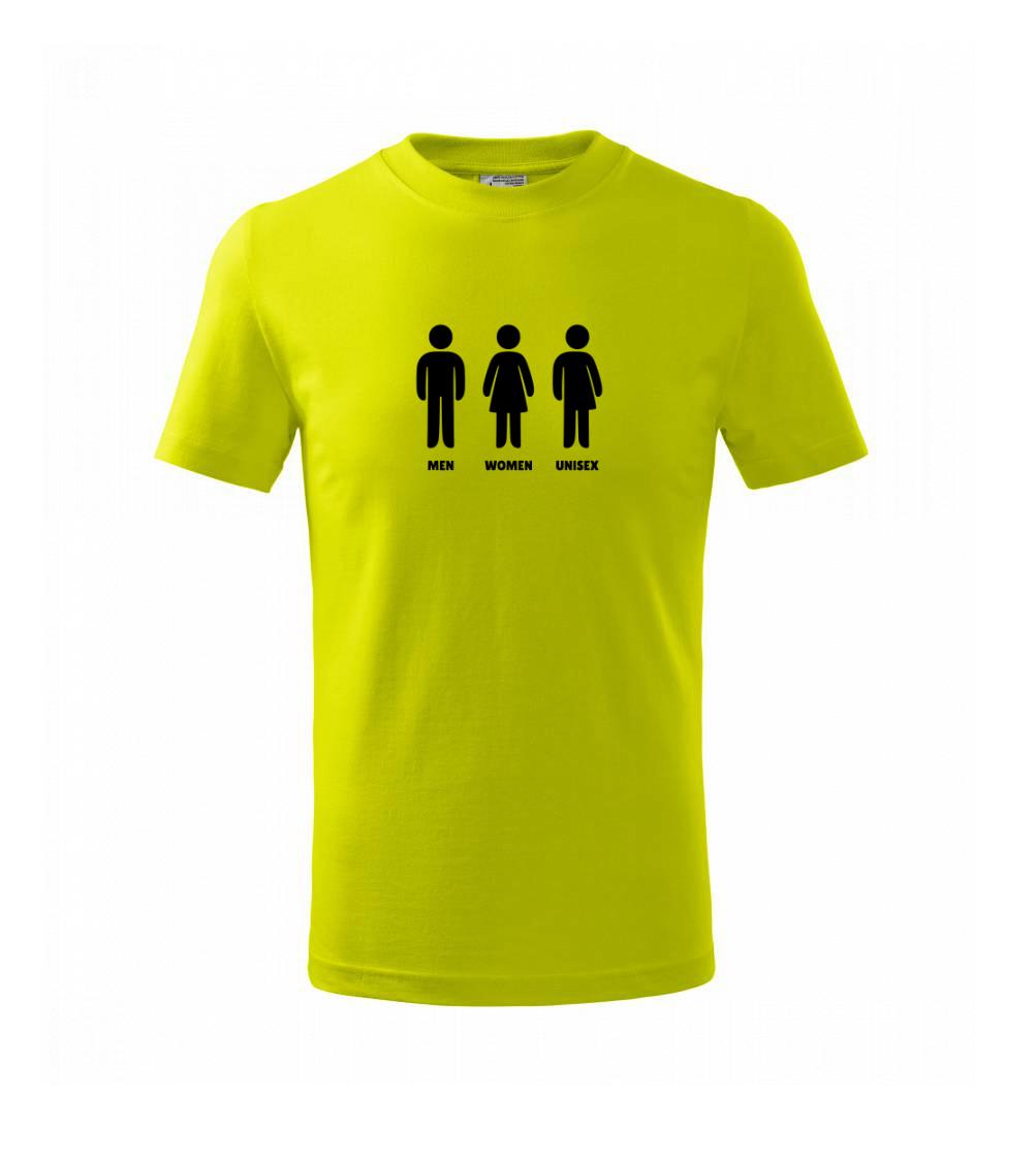 Grafické tričká - Man Woman Unisex - Tričko detské bavlnené