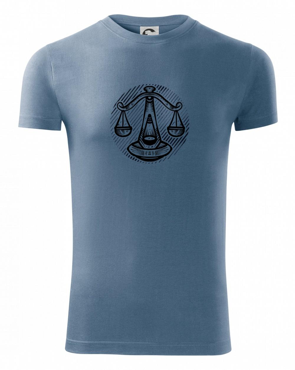 Tričká váhy - Váhy čiarkovaný kruh - Viper FIT - Pánske zúžené tričko
