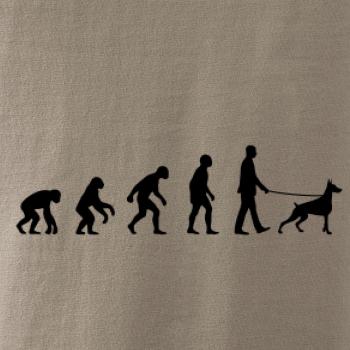 Evolúcia pes doberman (muž-žena)