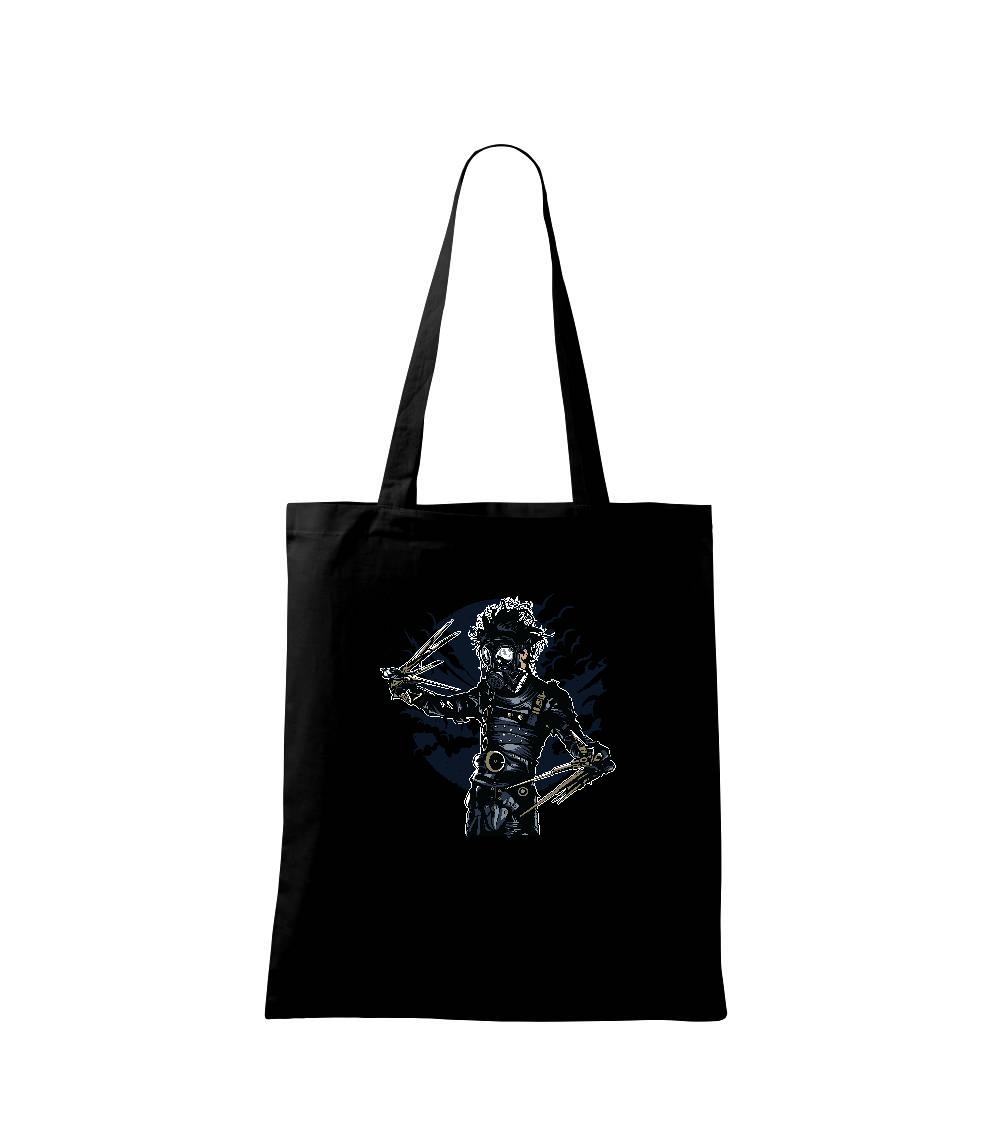 Grafické tričká - Gas Mask Scissors - Taška bavlnená