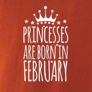 Princesses are born in February