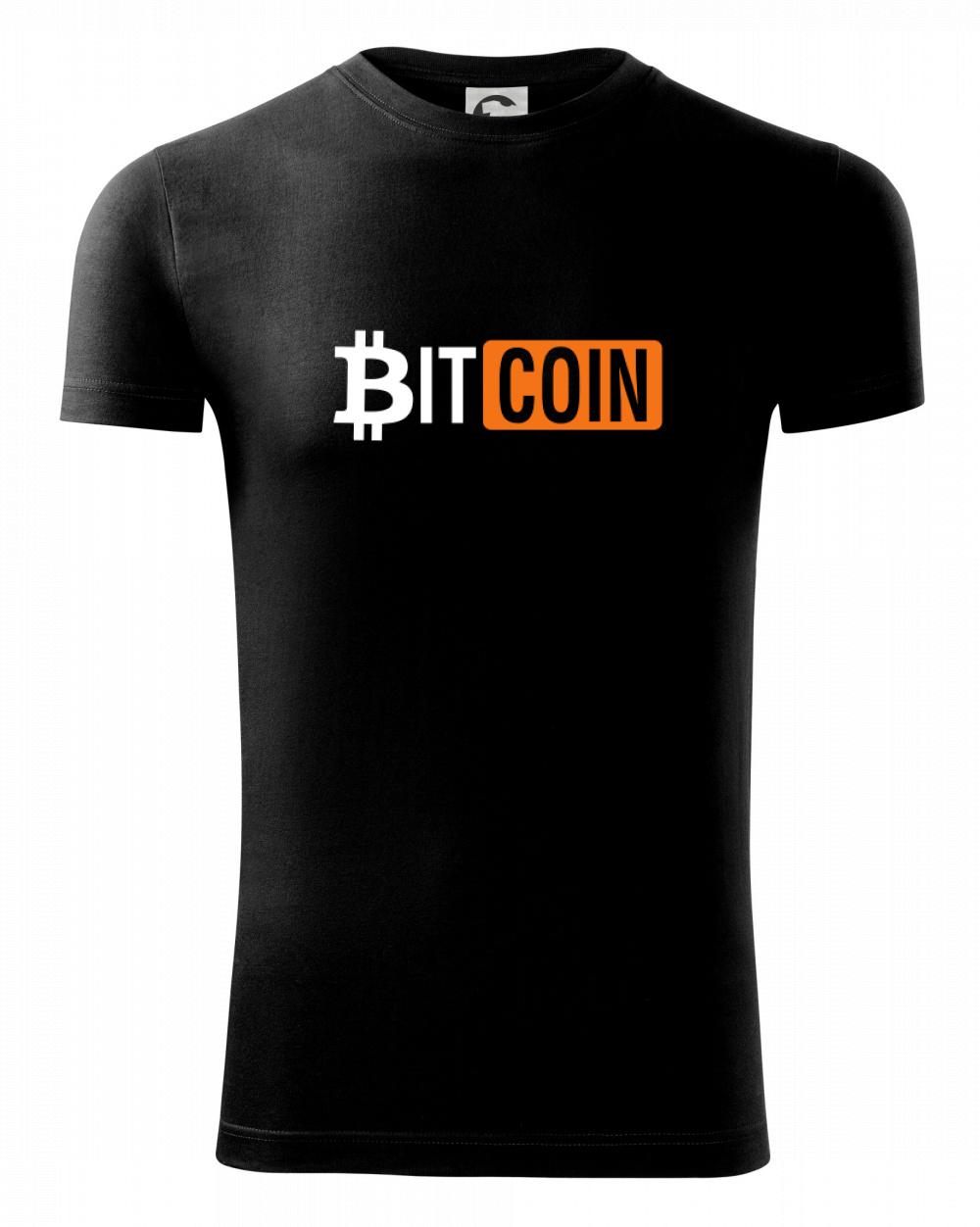 Bitcoin nápis Bitcoin nápis