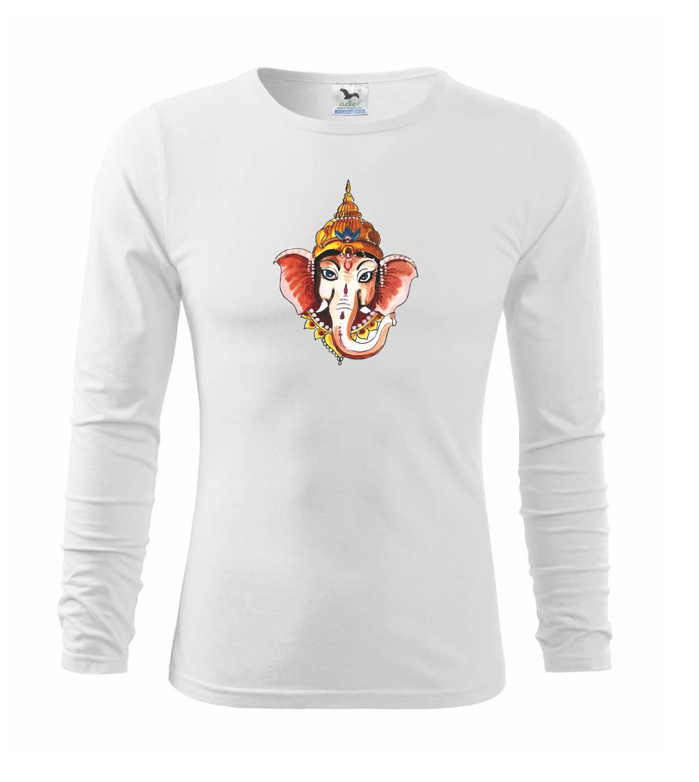 Tričká so zvieratami - Slon Indie - Tričko detské Long Sleeve