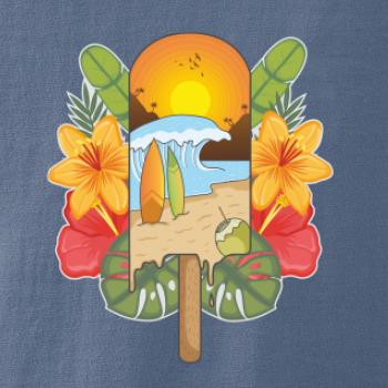 Léto, nanuk, moře, pláž