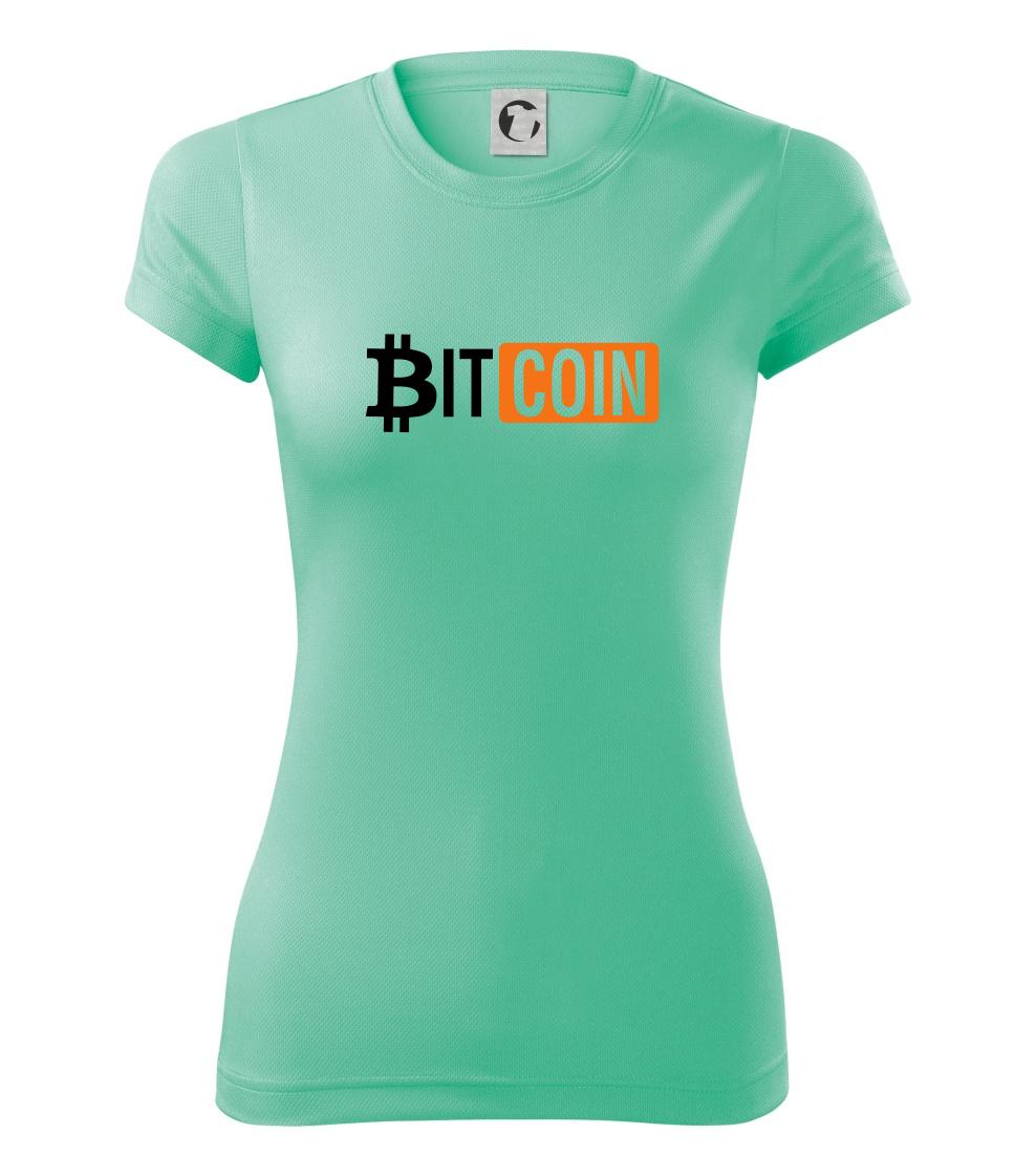 Bitcoin nápis Bitcoin nápis