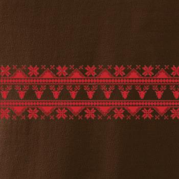 Vianočný vzor - jeleň a vločka