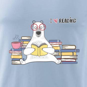 I love reading medveď I love reading medveď