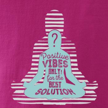 Joga - think positive sivá