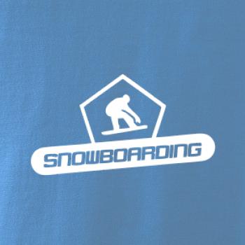 Snowboarding nápis logo Snowboarding nápis logo