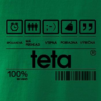 Čiarový kód - teta