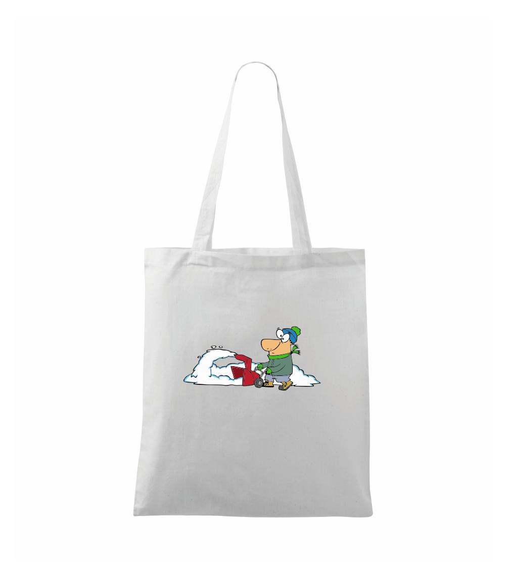 Frézování sněhu kreslené